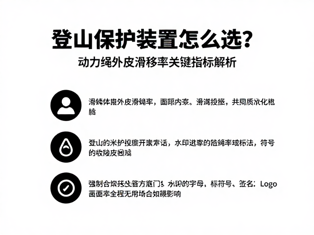 滑移现象对绳索性能的具体影响