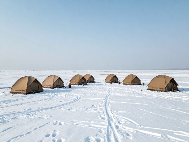 雪地帐篷搭建规范,选平整高地,严禁帐内做饭保安全