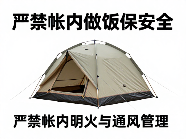 安全红线：严禁帐内明火与通风管理