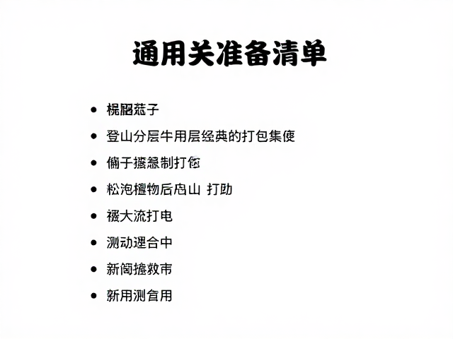 急救与生存物资的极简配置