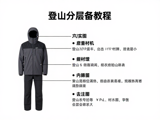 登山户外实操教程，通用分层打包教学与必备装备清单