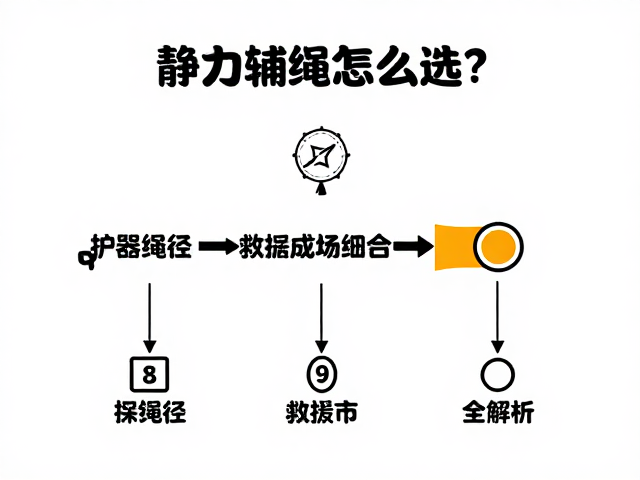 绳径选择的决策模型与场景适配