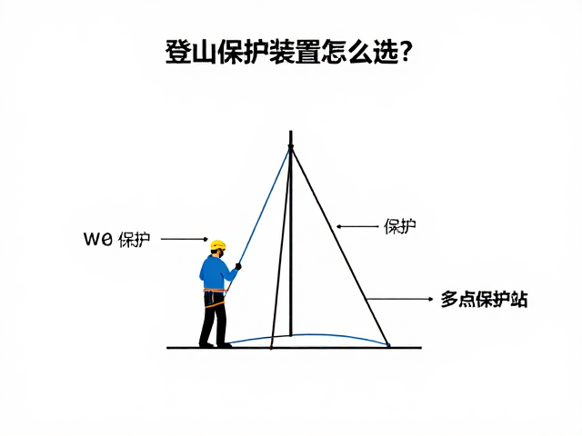 保护站搭建的等势原则与受力分析