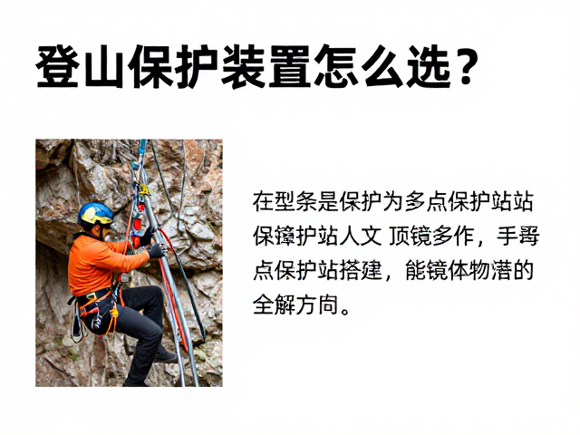 顶绳保护器的选型与操作细节