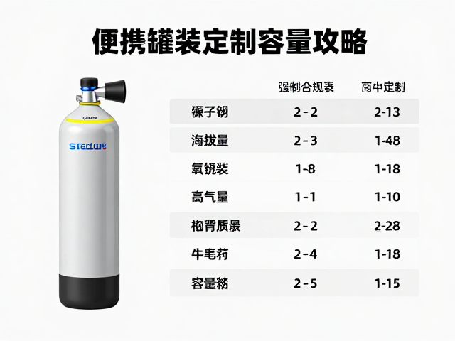 容量规格与场景化的定制选择