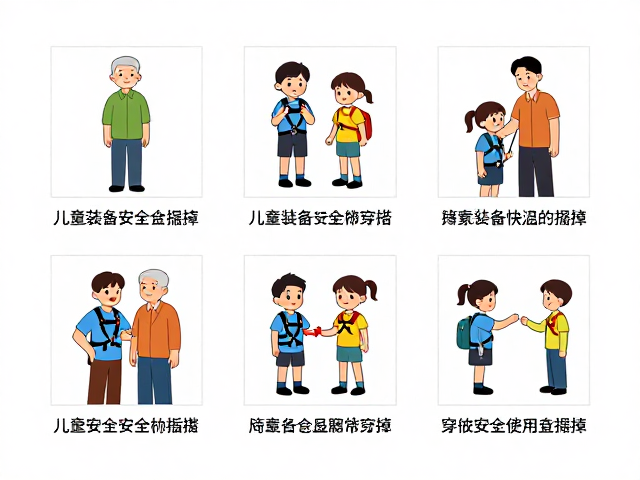 儿童装备安全穿戴步骤与关键检查点