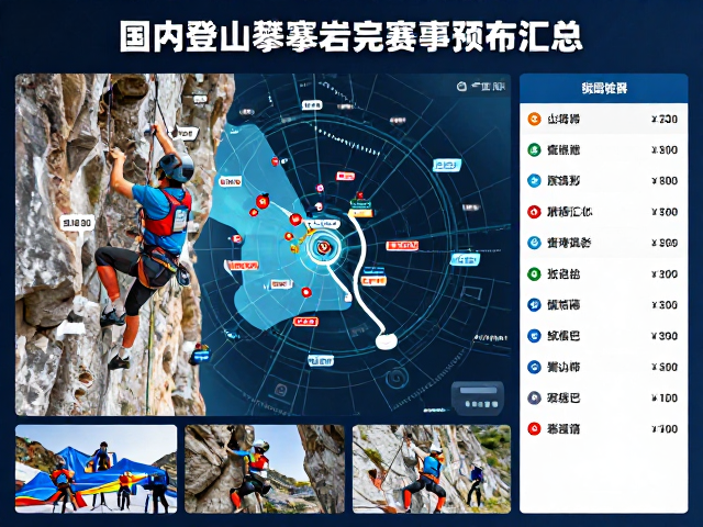 未来登山攀岩赛事版图与参与指南