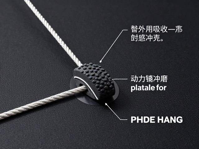 动力绳冲坠吸收的能量耗散原理
