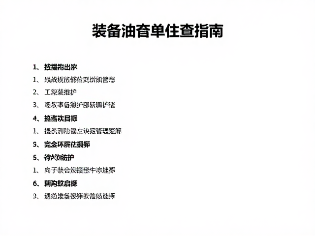 实战演练与装备维护的闭环管理