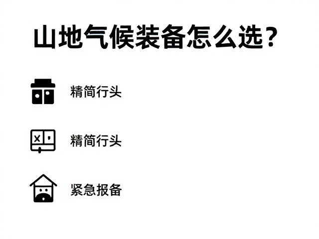 精简行头与紧急报备的实操策略