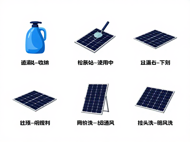 太阳能板清洁收纳与镜头干燥通风指南
