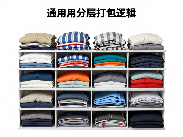 通用分层打包教学，控制备用衣物数量，打造高效外挂系统