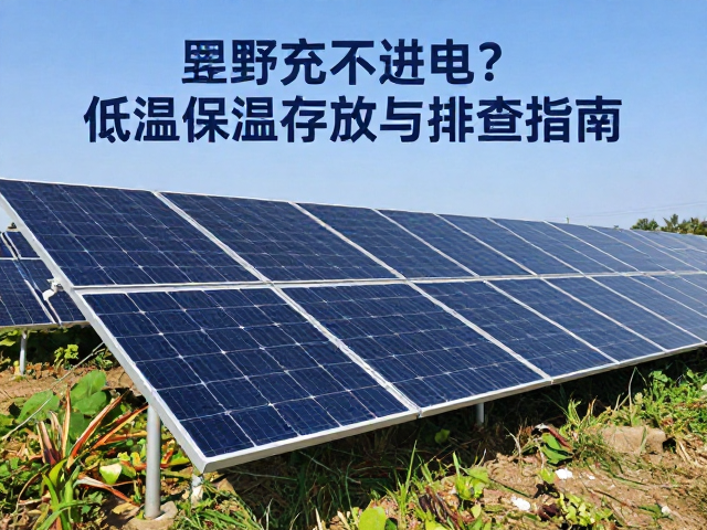 高效保温与安装策略提升野外充电效率
