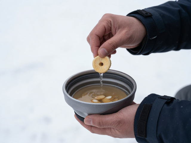 进食过程中的防冻结与操作规范