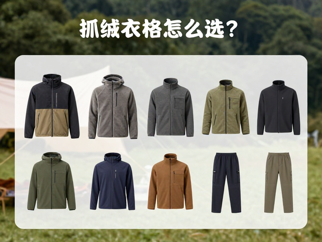 露营扎营场景的穿搭逻辑