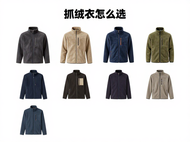 不同场景的抓绒衣选择策略