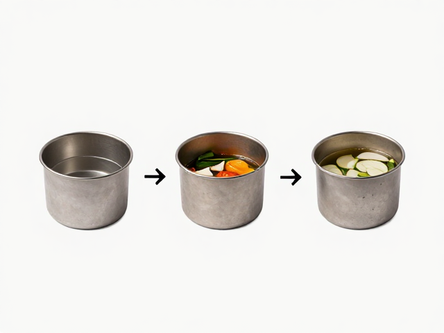 第二步:食材预处理与分批入锅