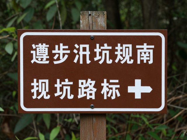 户外徒步实操,如何识别路标与遵守景区规定?新手避坑指南