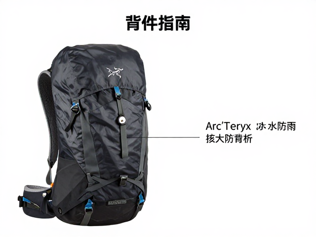 Arc'teryx背包防水防雨罩与救生哨胸扣,户外安全装备选购指南