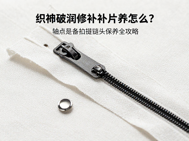 备用拉链头的保养与常见故障处理