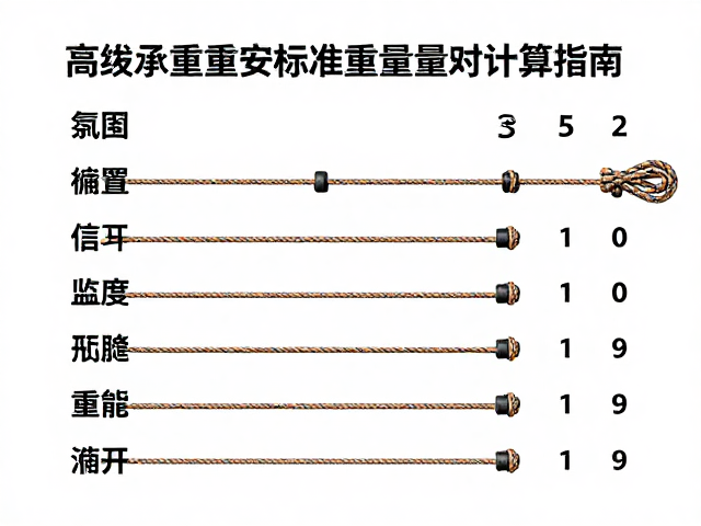 不同材质绳索在极寒条件下的适用性评估