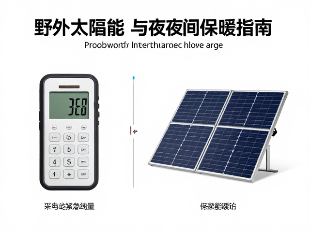 野外太阳能充电与夜间保暖指南,预留电量保紧急通讯