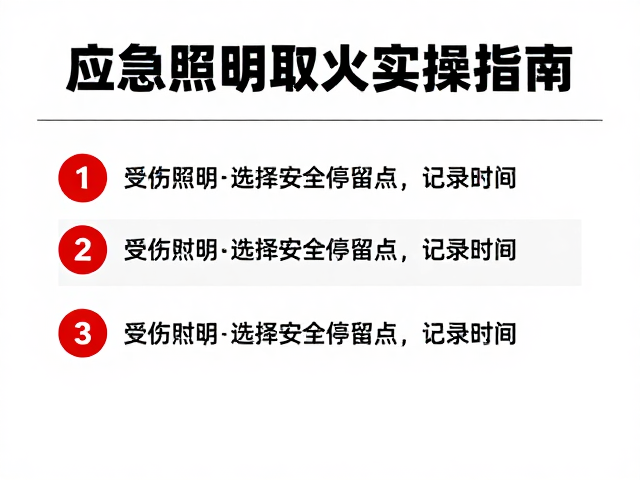 受伤后如何选择安全停留点并记录时间