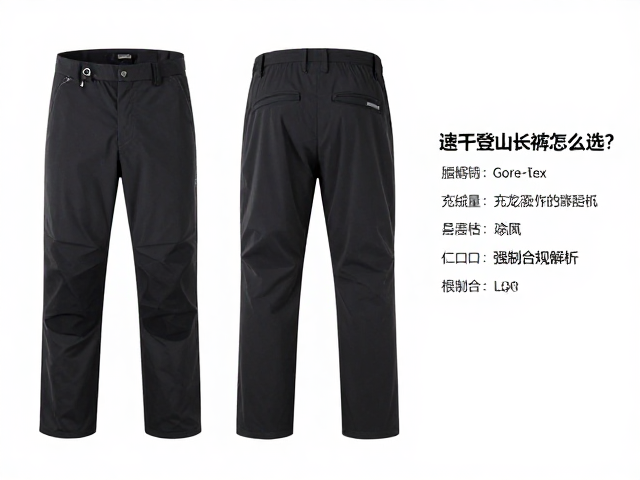 速干登山长裤怎么选?充绒量与口袋布局全解析