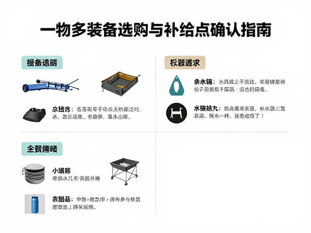 补给点确认与水源安全策略