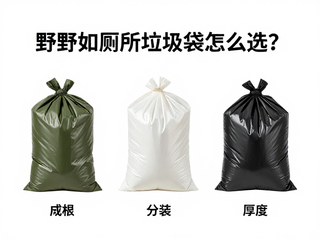 野外如厕垃圾袋怎么选?清洁小瓶分装与保存期限全攻略