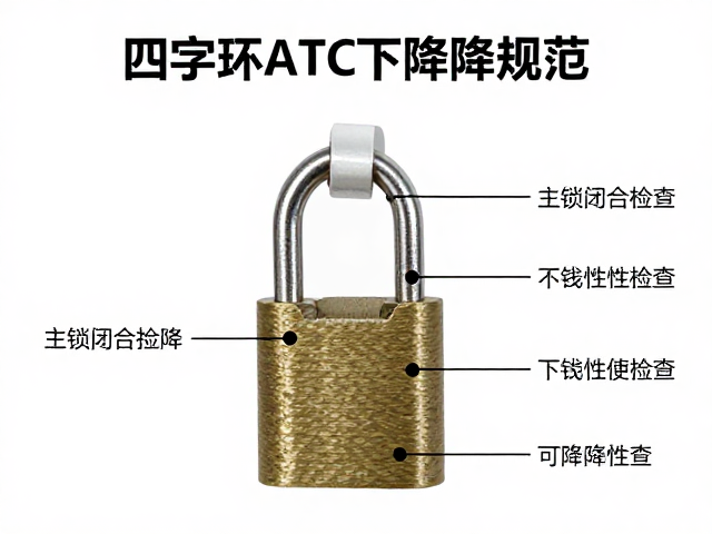 主锁闭合与连接点的多重确认机制