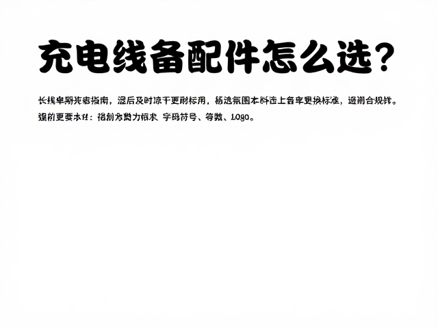 备用配件的筛选与更换标准