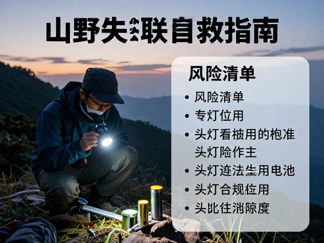 头灯在失联自救中的不可替代性