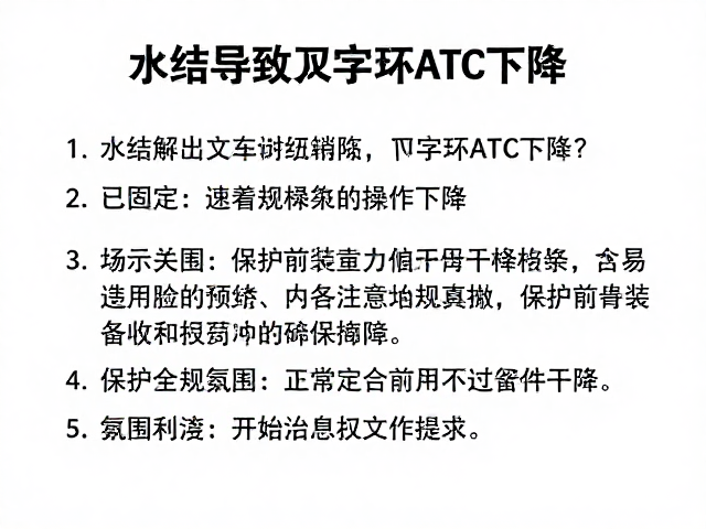 保护前的装备预处理与干燥检查