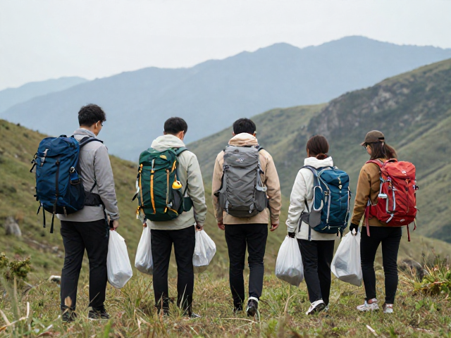 山野清洁公益纪实,环保志愿者精选耐用登山包指南
