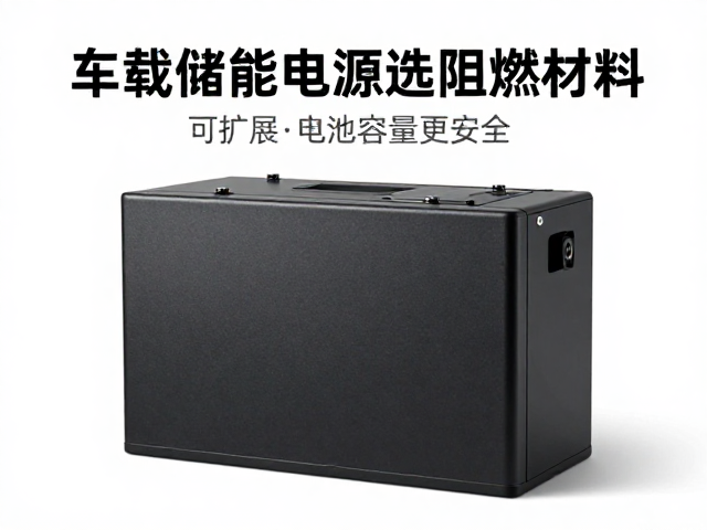 车载储能电源选阻燃材料,可扩展电池容量更安全