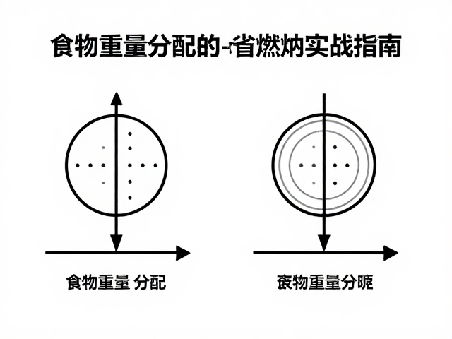 食物重量分配策略与热力学效率