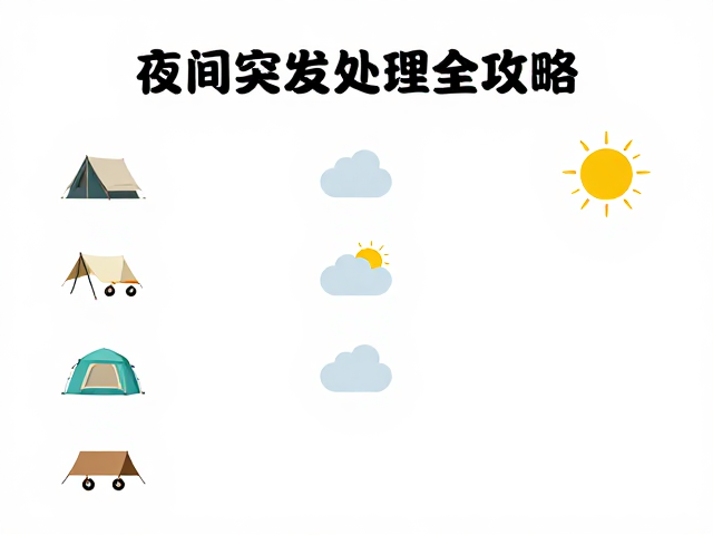 多人露营装备怎么分?看天气,夜间突发处理全攻略