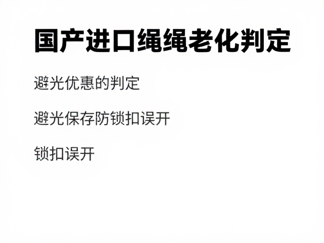 系统性安全检查与报废标准执行