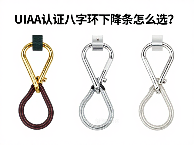 UIAA认证八字环下降器的核心安全逻辑与选购要点