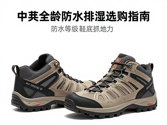核心功能指标:防水等级与鞋底抓地力