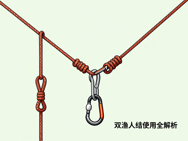 主锁与绳包挂环的连接实操步骤