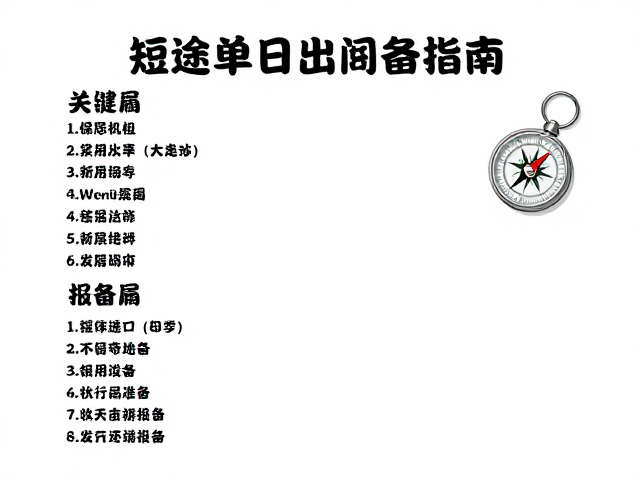 装备清单