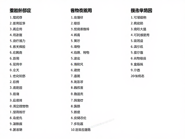 核心急救物资的医学级配置逻辑