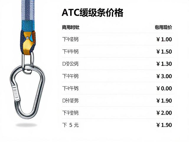 ATC缓降装备价格构成与市场现状
