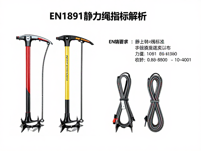 静力绳EN1891标准的核心指标解析