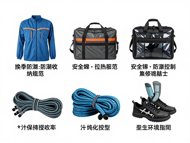 全装备换季防潮收纳规范,安全绳存放与避开化学品指南