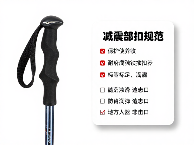 登山杖减震部件的定期清洁与润滑逻辑