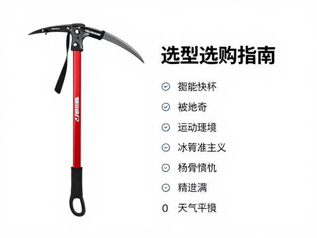 轻型登山冰镐与阿尔卑斯攀登,技术冰镐选购指南