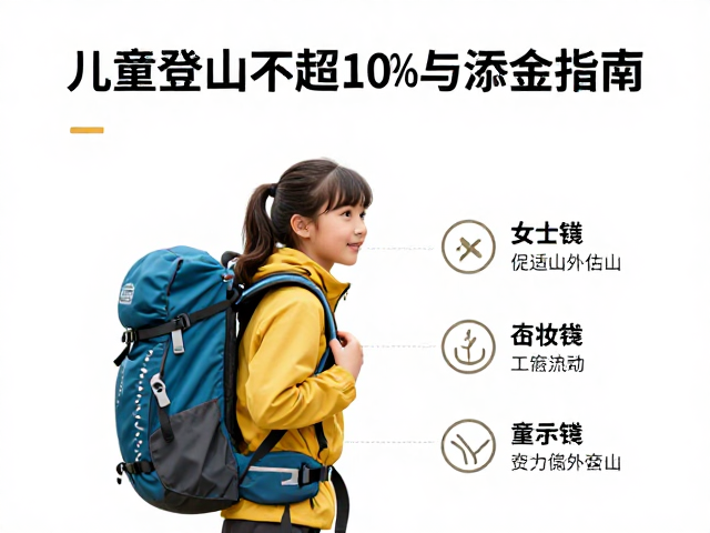 儿童登山负重不超10%！女士省力技巧与添衣指南